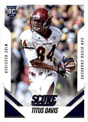 Titus Davis #433 Football Cards 2015 Panini Score