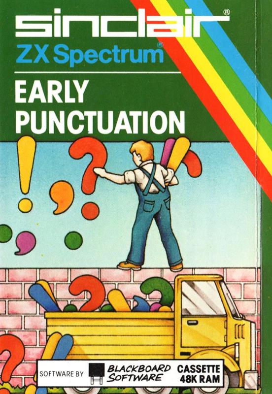 Early Punctuation ZX Spectrum