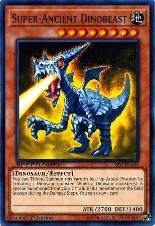 Super-Ancient Dinobeast SS03-ENA08 YuGiOh Speed Duel Starter Decks: Ultimate Predators