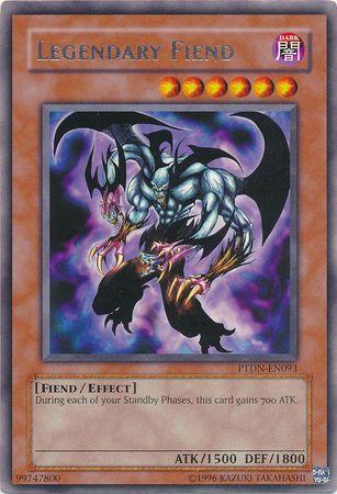 Legendary Fiend PTDN-EN093 YuGiOh Phantom Darkness