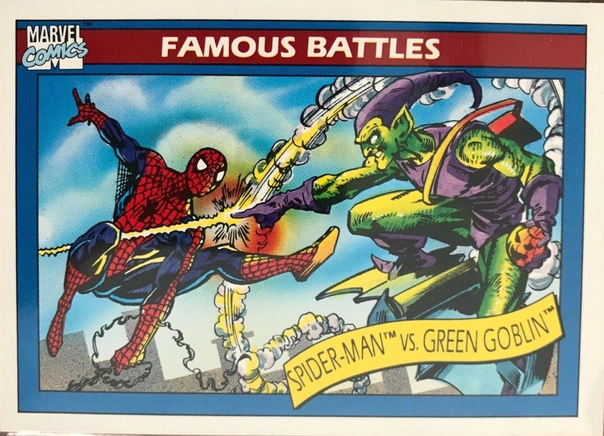 Spider-Man vs. Green Goblin #111 Marvel 1990 Universe