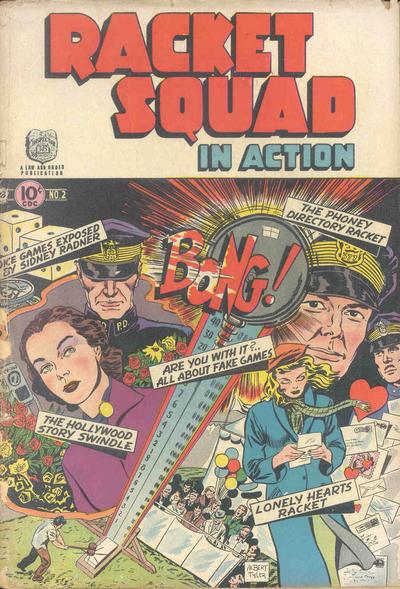 Racket Squad in Action #2 (1952) Comic Books Racket Squad in Action