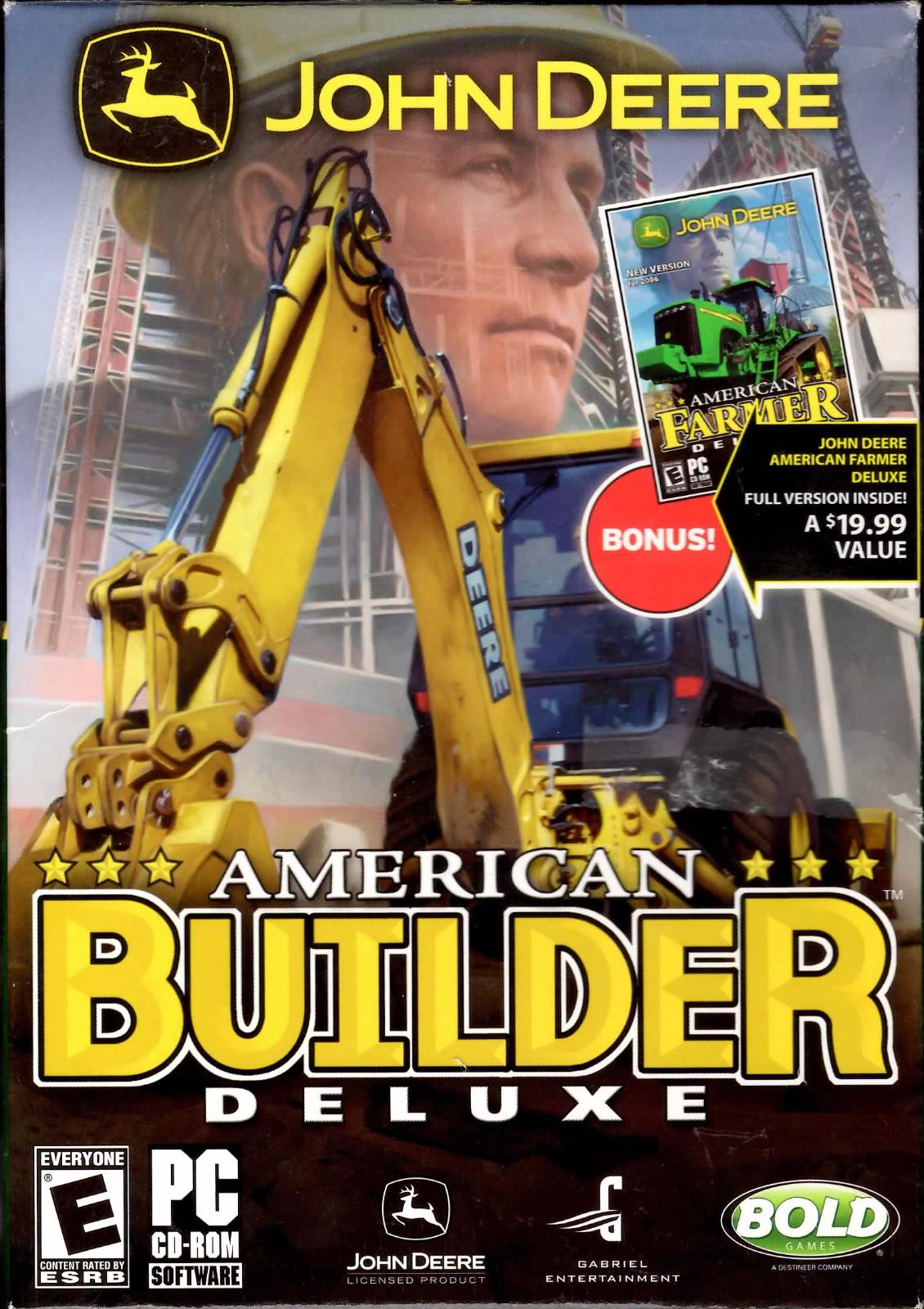 John Deere American Builder & American Farmer Deluxe PC Games