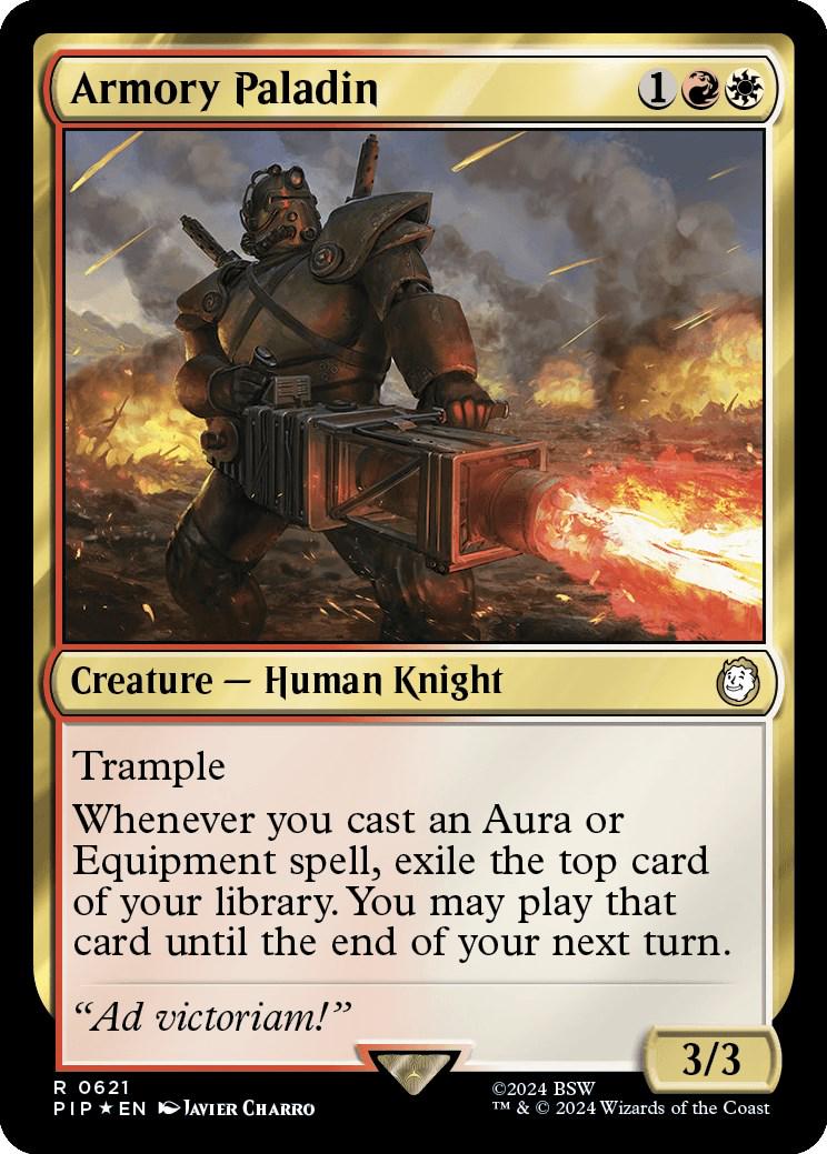 Armory Paladin (Magic Fallout)