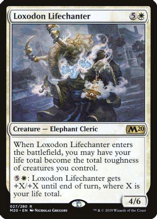 Loxodon Lifechanter #27 Magic Core Set 2020