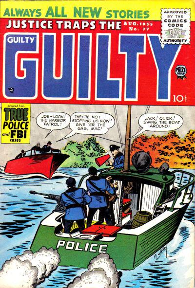 Justice Traps the Guilty #77 (1955) Comic Books Justice Traps the Guilty