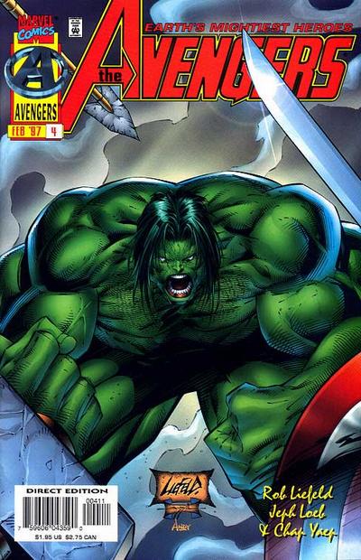 Avengers #4 (1997) Comic Books Avengers