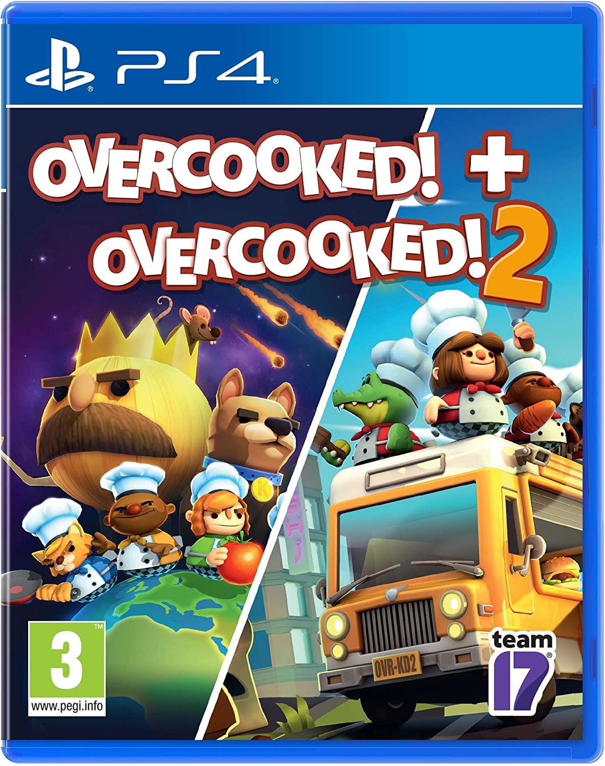 Overcooked + Overcooked 2 PAL Playstation 4