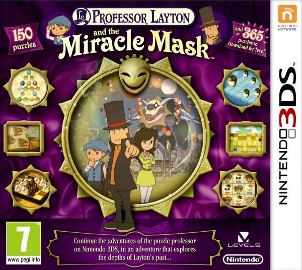 Professor Layton and the Miracle Mask PAL Nintendo 3DS
