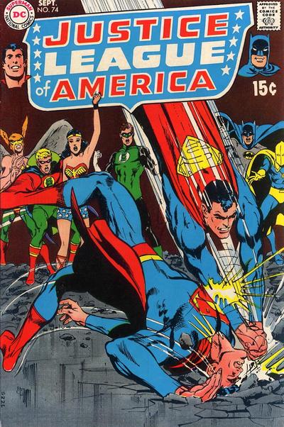 Justice League of America #74 (1969) Comic Books Justice League of America