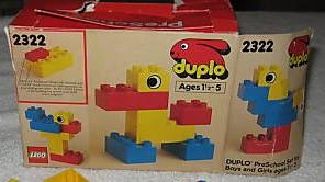 PreSchool Basic Building Set #2322 LEGO DUPLO