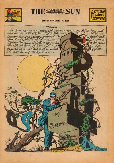 Spirit #9/16/1951 (1951) Comic Books Spirit