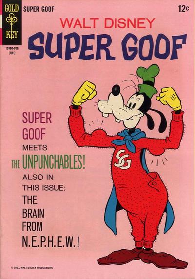 Walt Disney Super Goof #7 (1967) Comic Books Walt Disney Super Goof