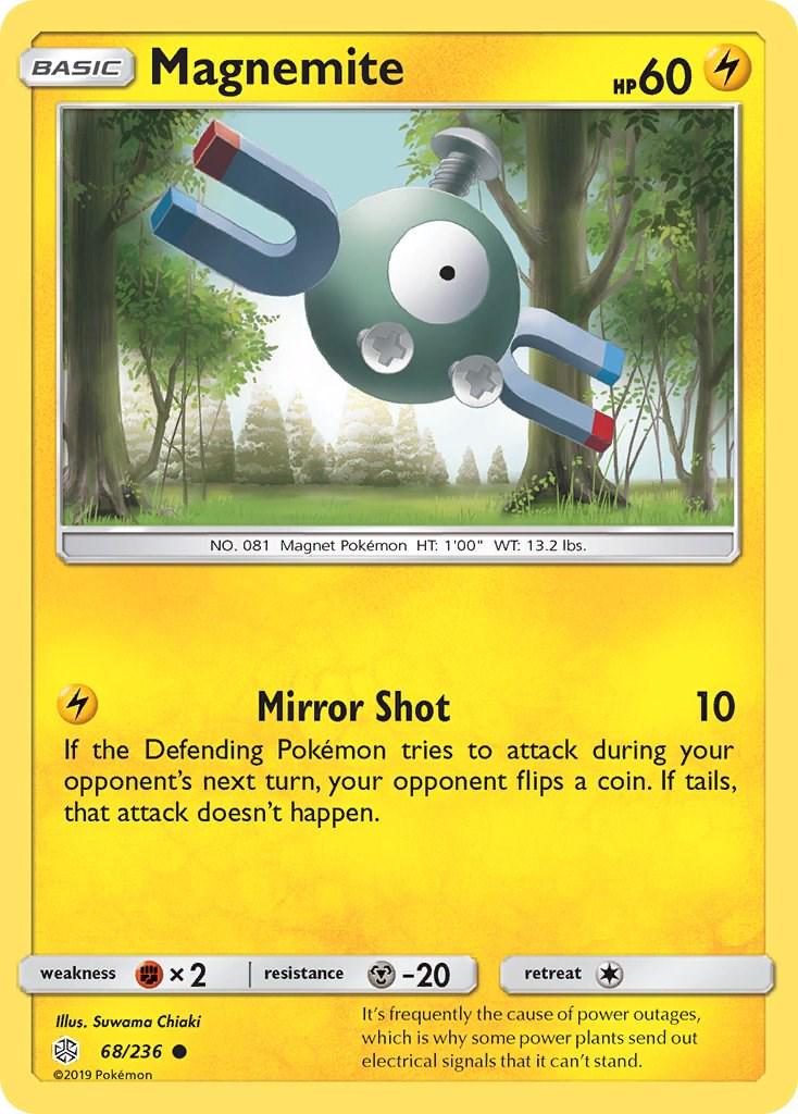 Magnemite #68 Pokemon Cosmic Eclipse