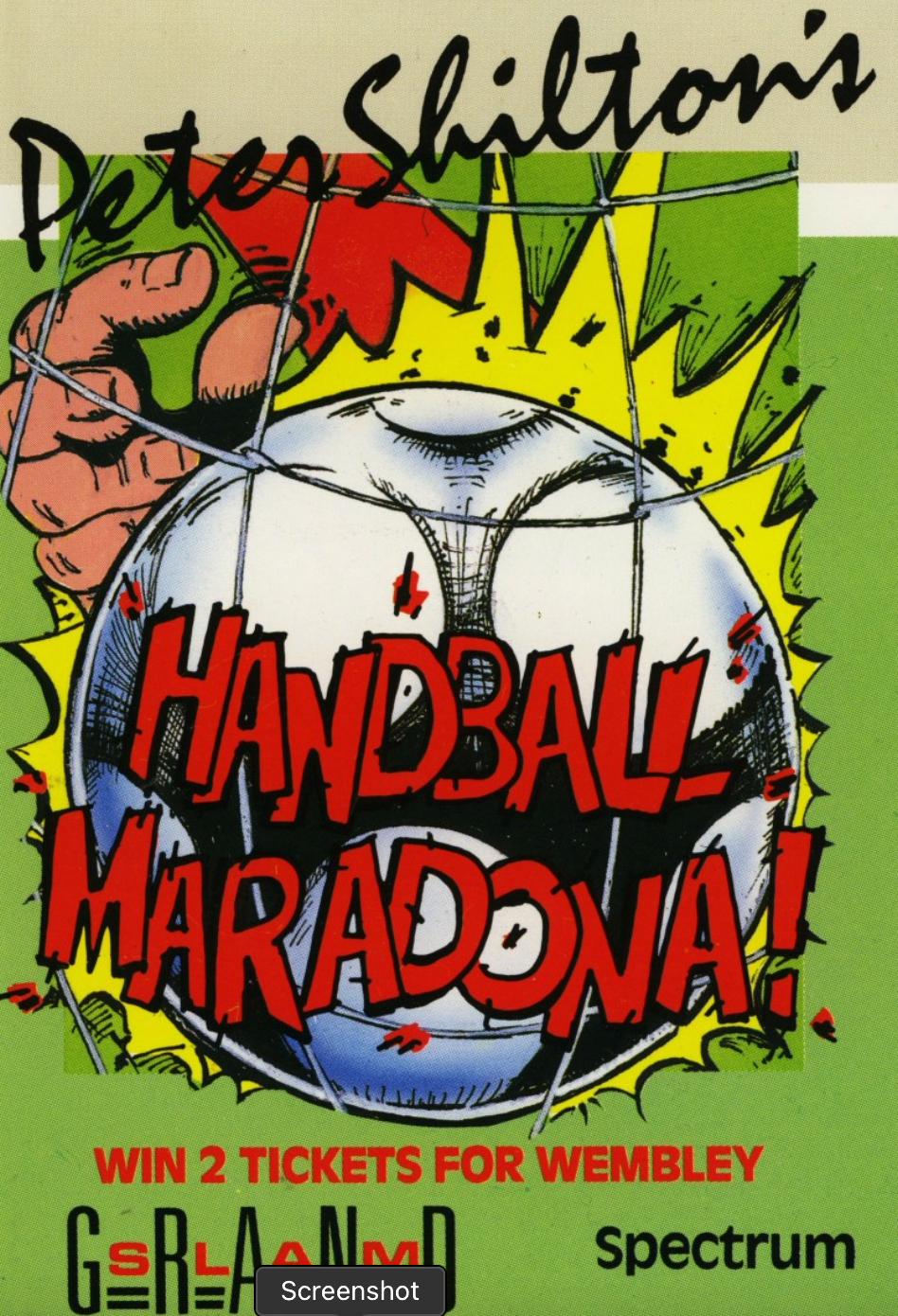 Peter Shilton's Handbal Maradona ZX Spectrum