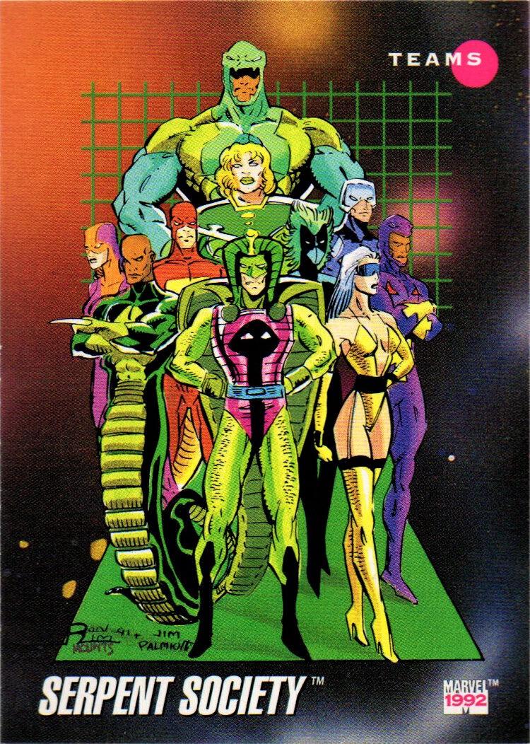 Serpent Society #183 Marvel 1992 Universe