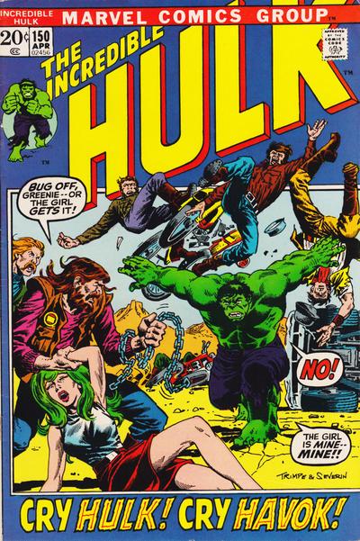 The Incredible Hulk #150 (1972) Comic Books Incredible Hulk