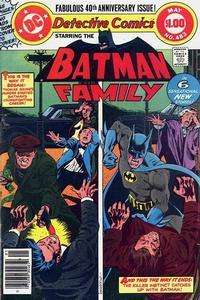 Detective Comics #483 (1979) Cover Art