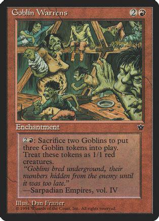 Goblin Warrens Magic Fallen Empires