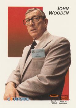 John Wooden #45 1992 Courtside Flashback Basketball