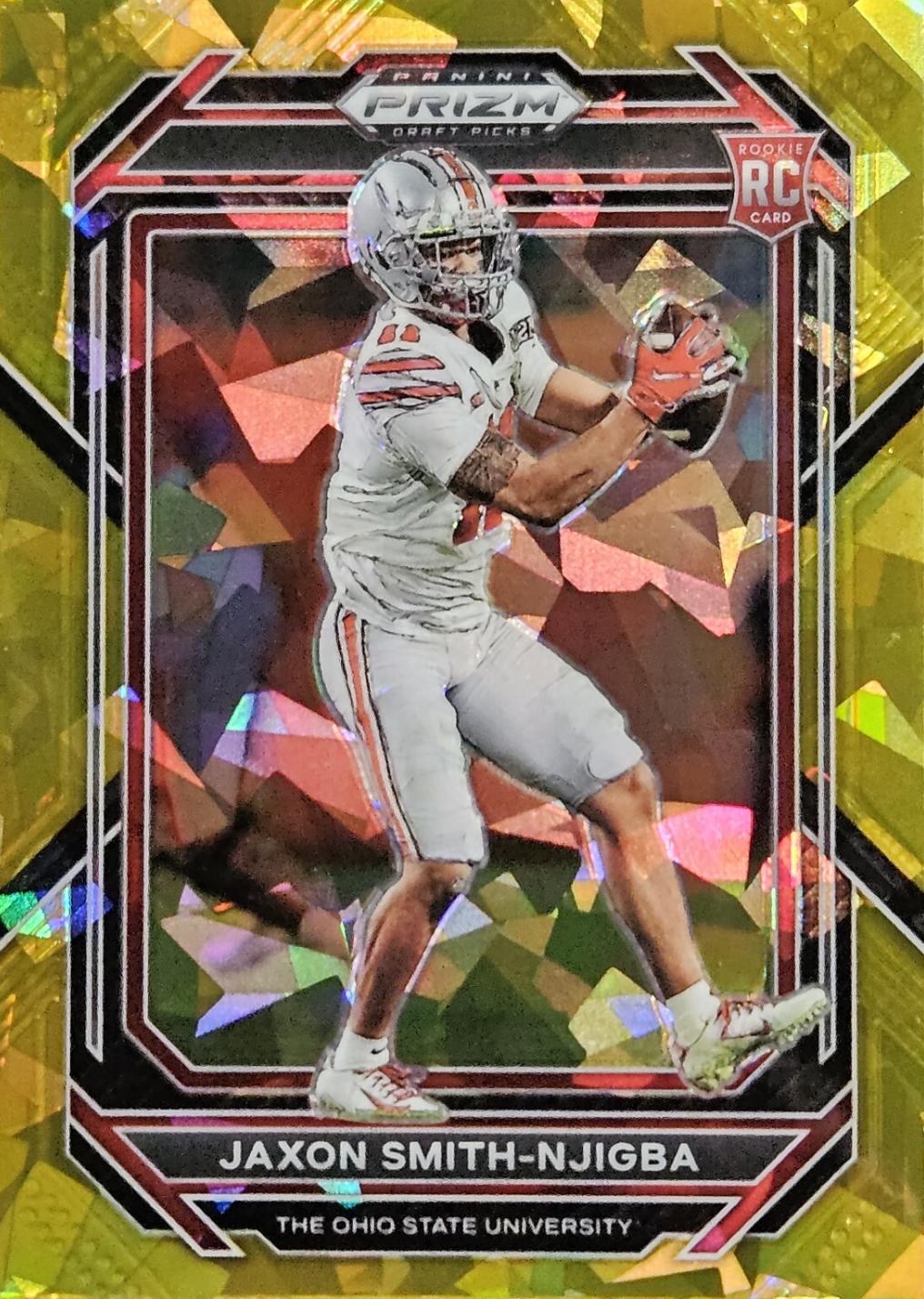 Jaxon Smith Njigba [Gold Ice] #135 Prices [Rookie] | 2023 Panini