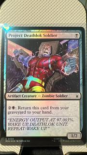 Project Deathlok Soldier