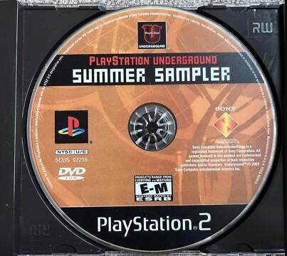 Playstation Underground Summer Sampler [2002] Prices Playstation 2 ...