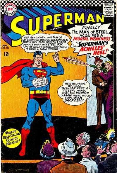 Superman #185 (1966) Comic Books Superman