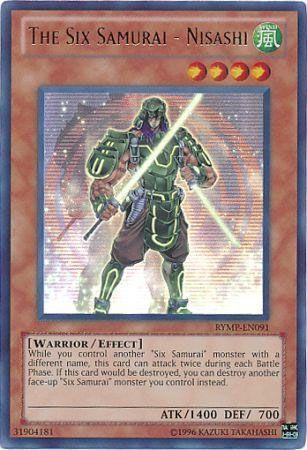 The Six Samurai - Nisashi RYMP-EN091 YuGiOh Ra Yellow Mega Pack
