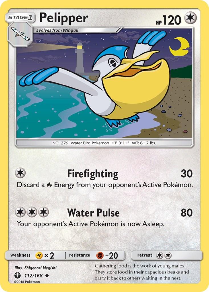 Pelipper #112 Pokemon Celestial Storm