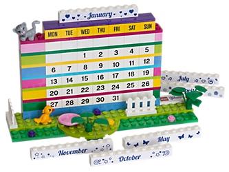 Brick Calendar #850581 LEGO Friends