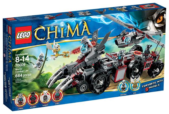 Worriz's Combat Lair #70009 LEGO Legends of Chima