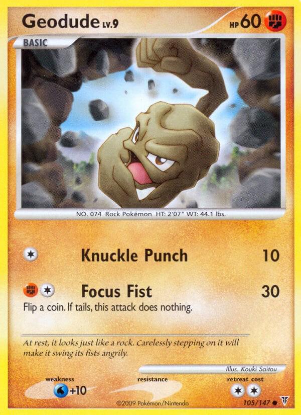 Geodude #105 Pokemon Supreme Victors