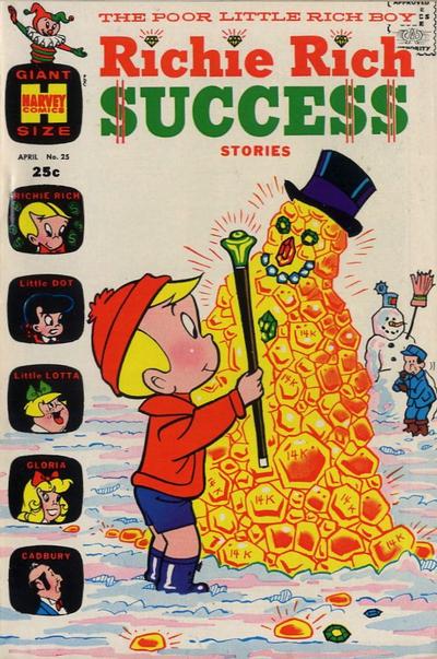 Richie Rich Success Stories #25 (1969) Comic Books Richie Rich Success Stories