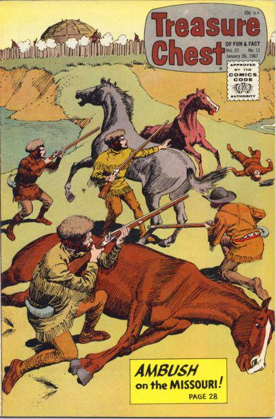 Treasure Chest of Fun and Fact #11 417 (1967) Comic Books Treasure Chest of Fun and Fact