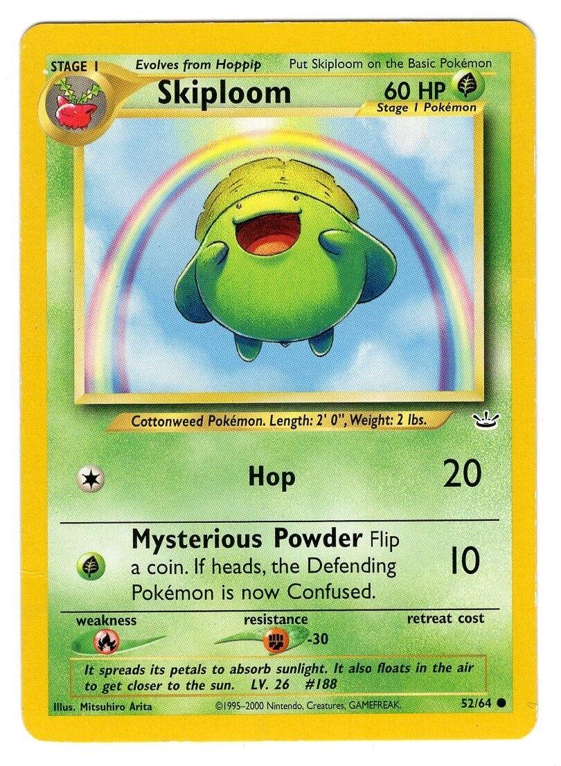 Skiploom #52 Pokemon Neo Revelation