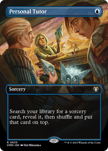 Personal Tutor #633 Magic Commander Masters