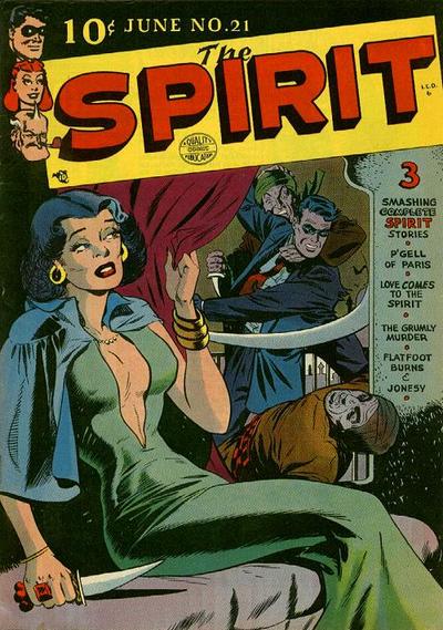 Spirit #21 (1950) Comic Books Spirit