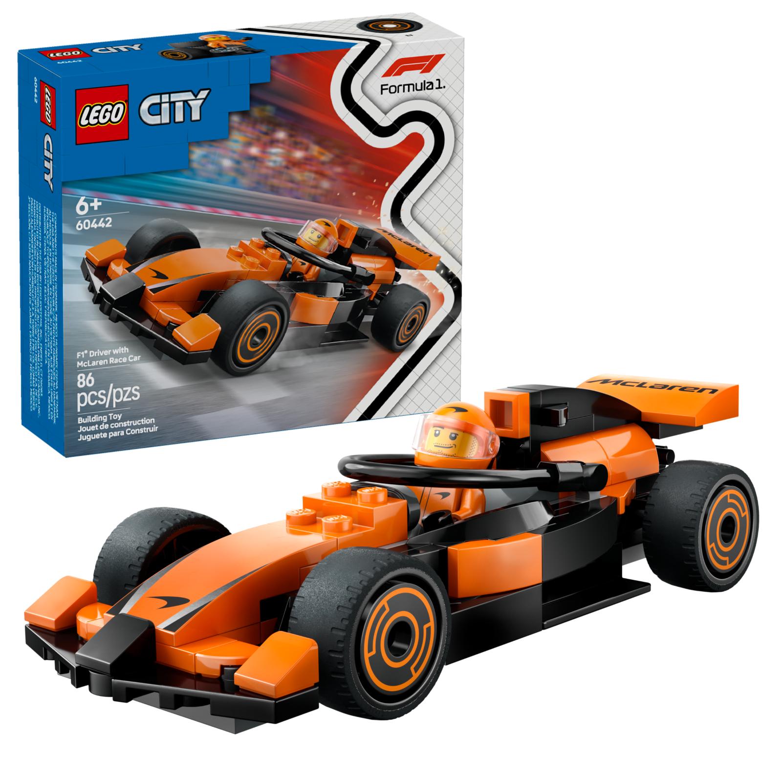 F1 Driver With McLaren Race Car #60442 LEGO City