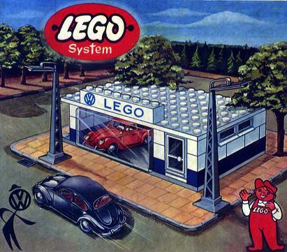 VW Auto Showroom #307 LEGO Classic