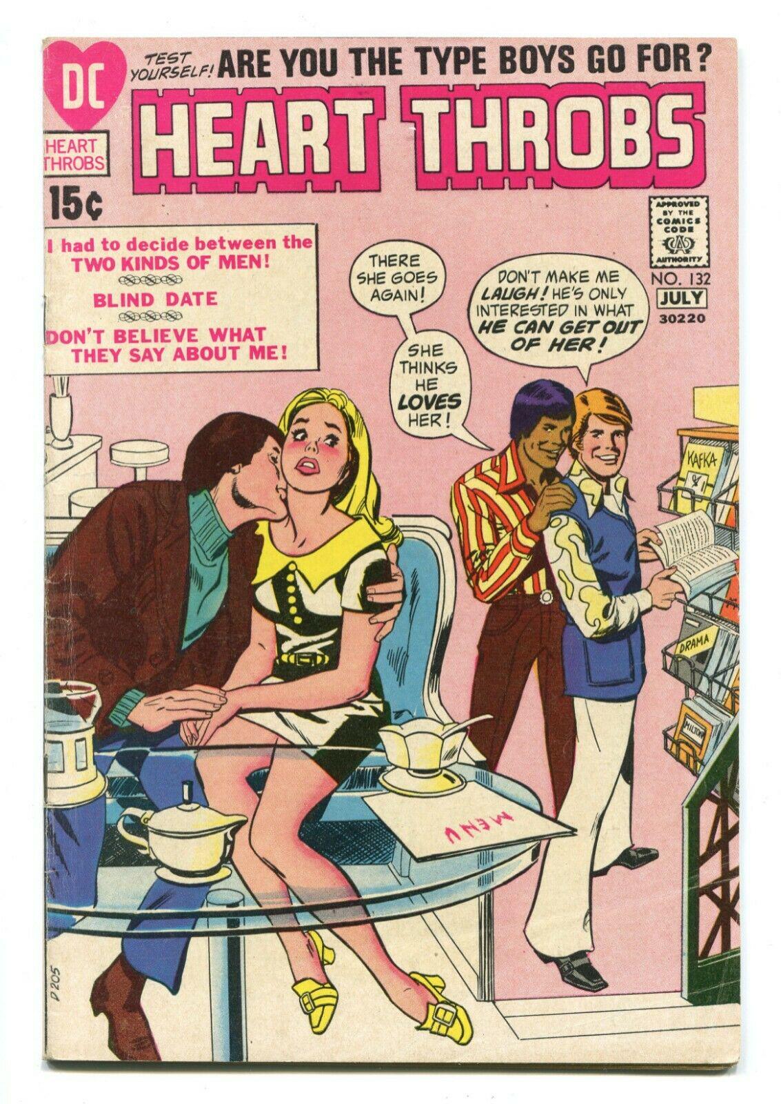 Heart Throbs #132 (1971) Comic Books Heart Throbs