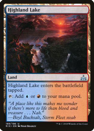 Highland Lake #189 Magic Rivals of Ixalan