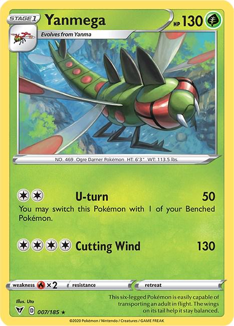Yanmega #7 Pokemon Vivid Voltage