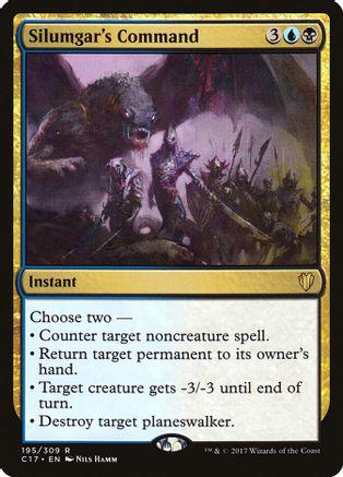 Silumgar's Command Magic Commander 2017