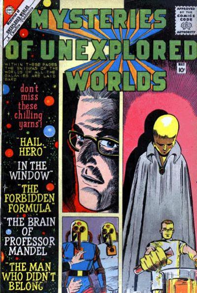 Mysteries of Unexplored Worlds #18 (1960) Comic Books Mysteries of Unexplored Worlds