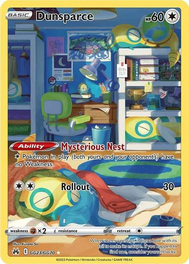 Dunsparce #GG23 Cover Art