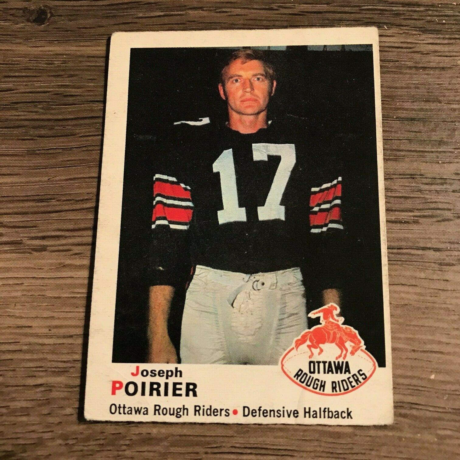 Joseph Poirier #38 Football Cards 1970 O Pee Chee CFL