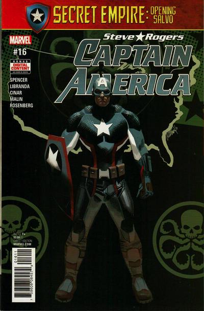 Captain America: Steve Rogers #16 (2017) Comic Books Captain America: Steve Rogers
