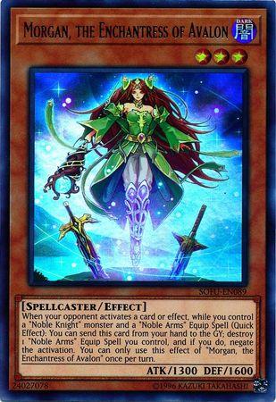 Morgan, the Enchantress of Avalon SOFU-EN089 YuGiOh Soul Fusion
