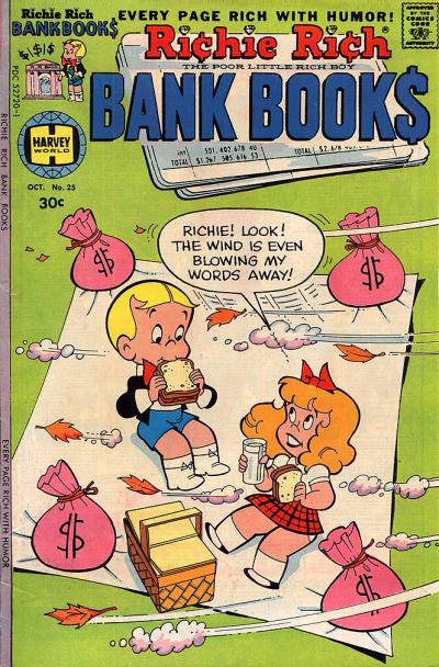 Richie Rich Bank Book #25 (1976) Comic Books Richie Rich Bank Book